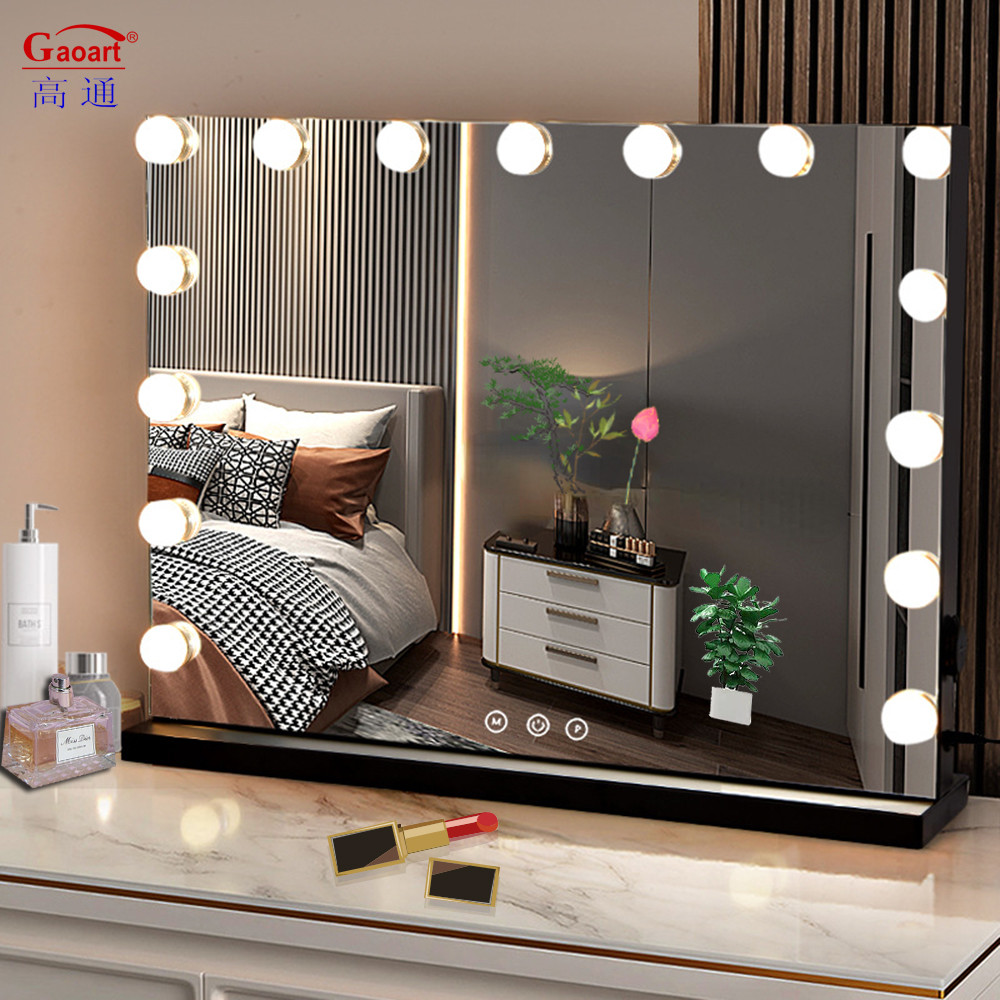 Elevate Your Beauty Routine with a Customizable Hollywood Mirror