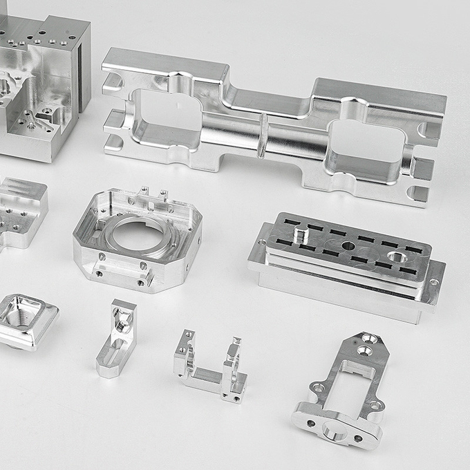 Anodized Custom Aluminum Machined Parts CNC Milling Turning Processing