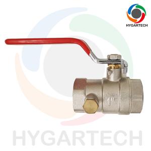 China Anti Frozen Brass Ball Valve With Branch Testing Hole wholesale