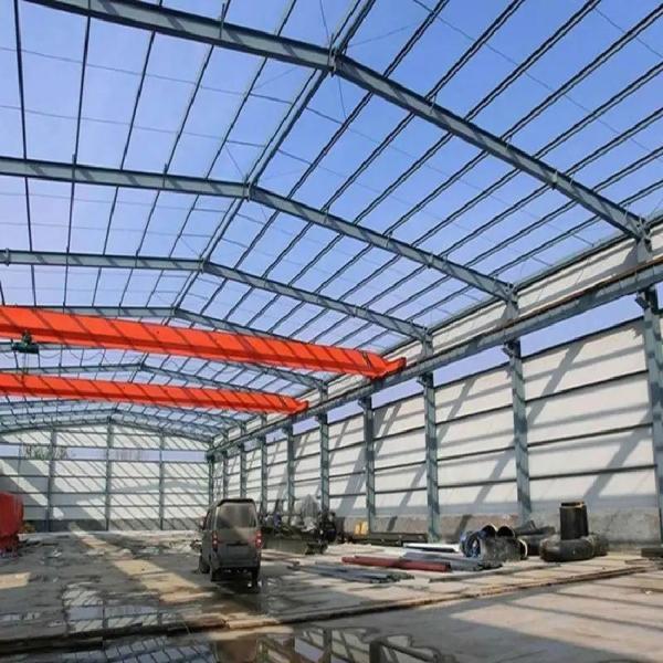 Quality Q355B Galvanized Prefabricated Steel Structure Metal Frame Warehouse for sale