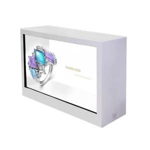 China 4K Transparent LCD Display Box Customizable LCD See Through Display wholesale