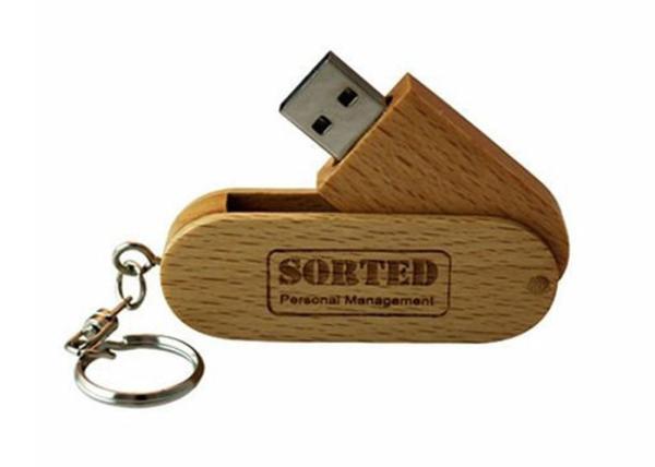 Quality Maple Color Custom Shaped Usb Drives , 4 Gigabyte Flash Drive For Laptop for sale