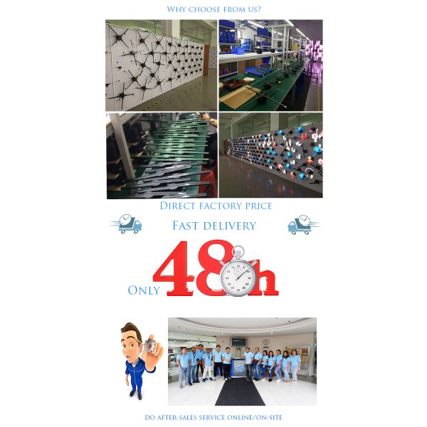 65cm 16GB Storage 1080p 4 Blades LED Hologram Projector Fan With Wifi and Cloud Based 3D for Indoor Events and Store Sign