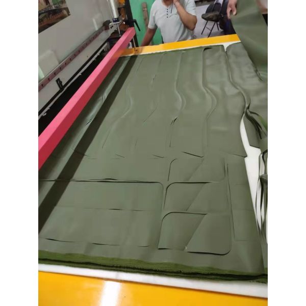 MultiLayers Fabric And Textiles Die Cutting Machine High Speed