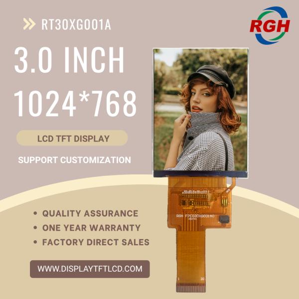 Quality Compact 3.0 Inch TFT LCD Screen with High-Resolution Display for sale