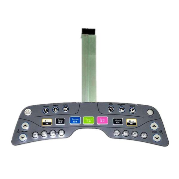 Quality Top Grade Electrical Switches Matrix Matt Polyester Printing Membrane Keyboards for sale