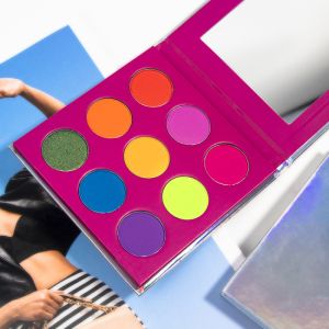 Pantone Empty Eyeshadow Palette Recyclable Paper Boxes Matte Varnishing