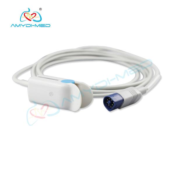 Quality Compatible HP Spo2 Finger Clip 8 Pin Connector With 1 Year Warranty for sale