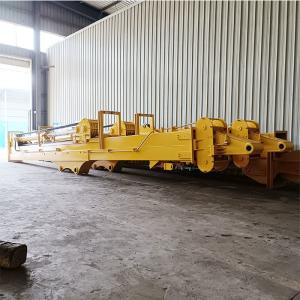 Excavator Telescopic Arm With Grapple Clamshell Bucket For Digging