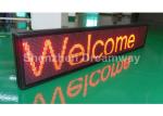 Single Red LED Scrolling Message Display 5V 40A , single line P 10 LED Message