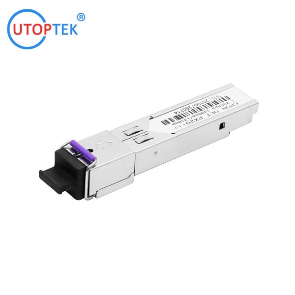 EPON OLT PX20+++ 1.25Gbps SFP Tx1490nm/Rx1310nm Single SC 20km optical SFP transceiver module