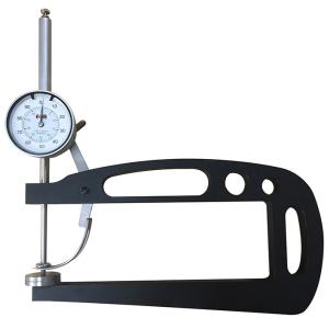 China 0-50mm Dial Indicator Thickness Gauge With Throat Depth 200mm wholesale