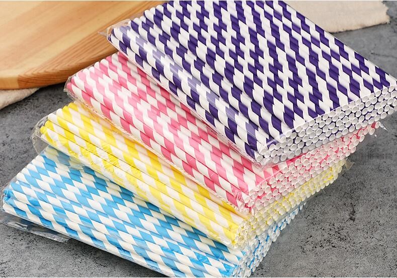 bulk colorful disposable wholesale drinking biodegradable paper straw,food grade paper straw disposable biodegradable pa