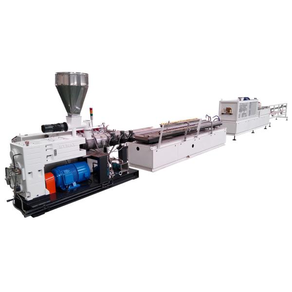 Quality WPC Profile Extrusion machine / WPC decorative ceiling production line for sale