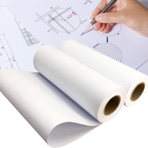 Uncoated 80gsm Drawing Plotter Paper CAD Engineering Paper Roll
