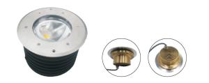 Garden Brass Housing Led Underground Light Power On / Off Control Mode