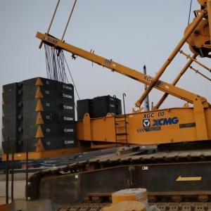Used 350T Crawler Crane Suitable For Various Construction Environments XGC350t