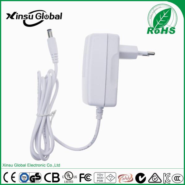 Quality EU plug CE 12V 2A Switching adapter for LED light strip CCTV camera system for sale