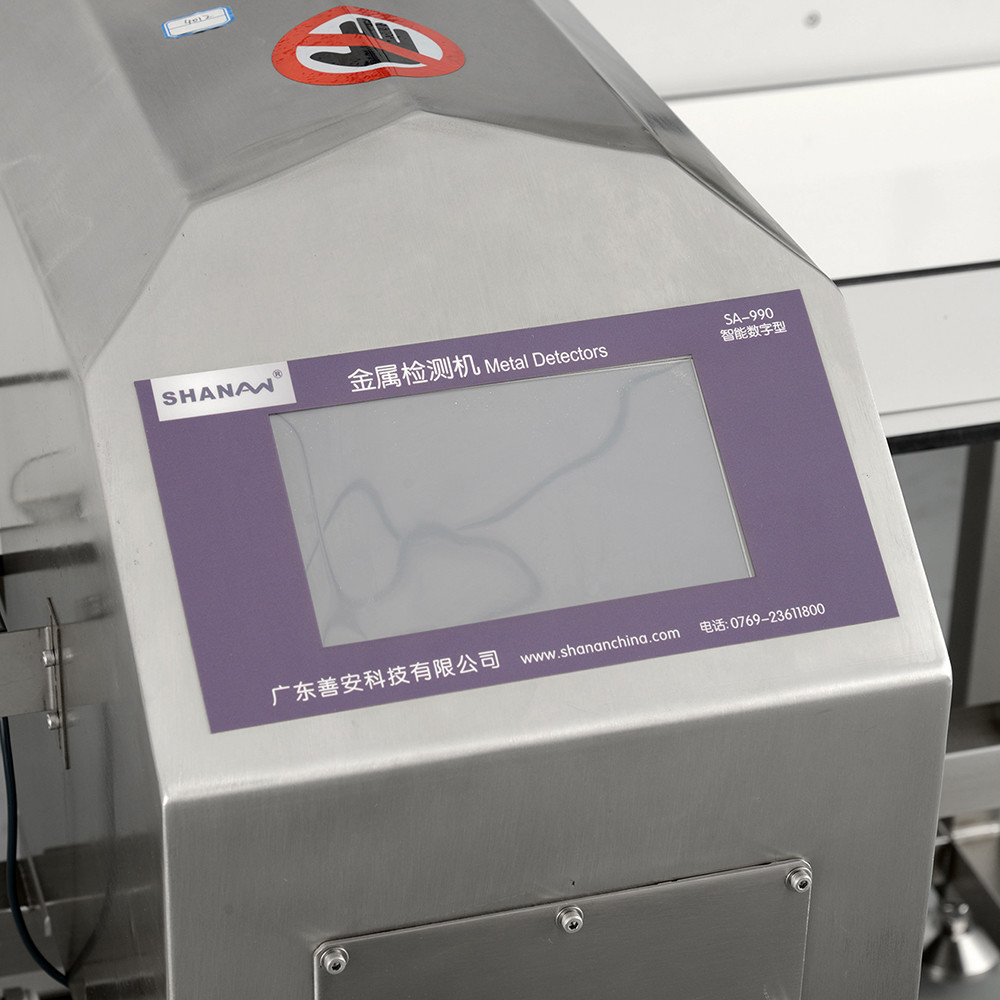 Highly Sensitive Food Grade Metal Detector Supply 0.8mm Detection Sensitivity