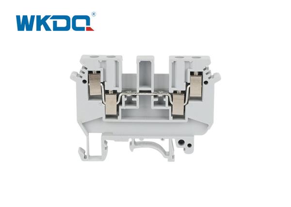 Quality JUDK 4 Screw Terminal Block High Inflammability Class , Fused Terminal Block Common Packing for sale