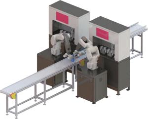 China Thermos Body Marking Workstation High Marking Accuracy wholesale