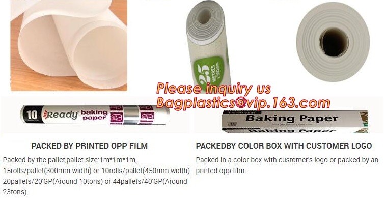 5M*37CM width non-stick silicone coated baking parchment paper,roasting paper for grill,line,cooking,BBQ bagplastics pac