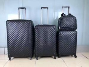 China Lightweight PU Luggage Bag Multifunctional With Spinner Caster wholesale