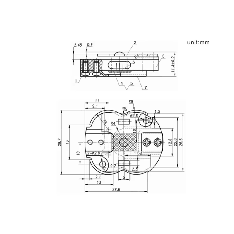 Micro Force Weight Sensor Load Cell 4kg Safety Standardized Output And Quick Response