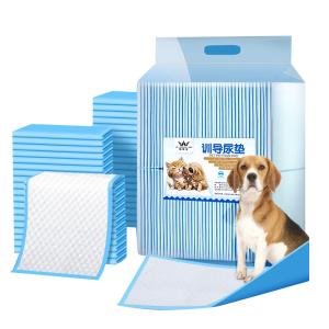 China 10mm Thickness Absorbent Polymer Disposable Dog Training Pads wholesale