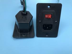 China Appliance C14 Inlet,Universal AC Outlet With Plug IEC C7 Cable Connector on sale
