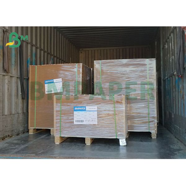 Durable Dark Brown Color 70grams 80grams Uncoated Extensible Kraft Paper
