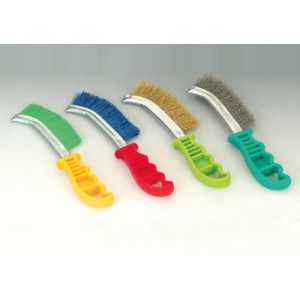 China Knife-shape plastic handle brush wholesale