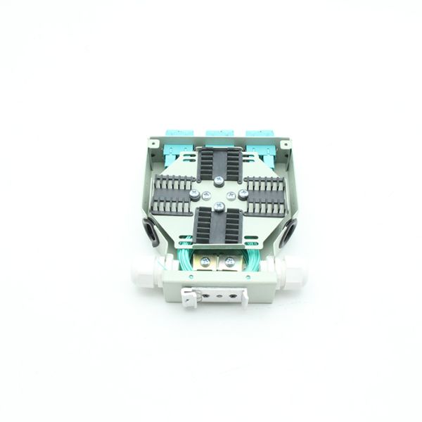 6 Ports FTTH Optical Termination Box fiber optic junction box Splice Closure