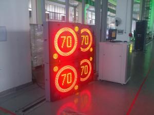 China Remote Control VMS Speed Limit Illuminated Directional Traffic Signs wholesale