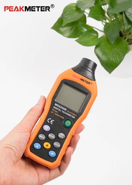 Quality Hand Held Environmental Meter Non Contact Digital Tachometer Max Speed Rotation Tester for sale