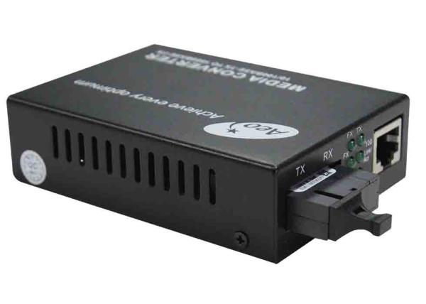 Quality SC 20KM Single Mode Single Fiber Media Converter for sale