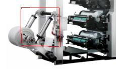 YTB - 41200 Four Colors Paper Flexo Printing Machine For Flyer Printing