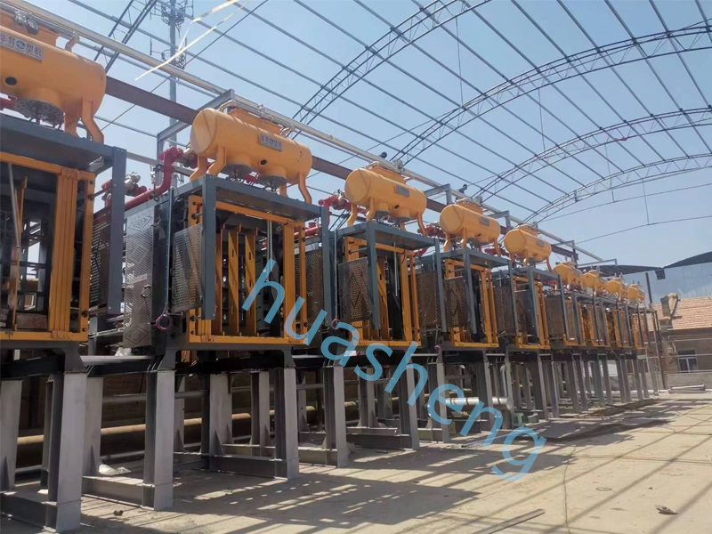 EPS Styrofoam Packing Box Shape Molding Machine with Vacuum