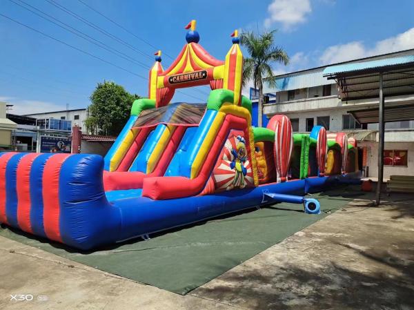 Quality Inflatable Carnival Obstacle Course Customized For Rental And Sale for sale