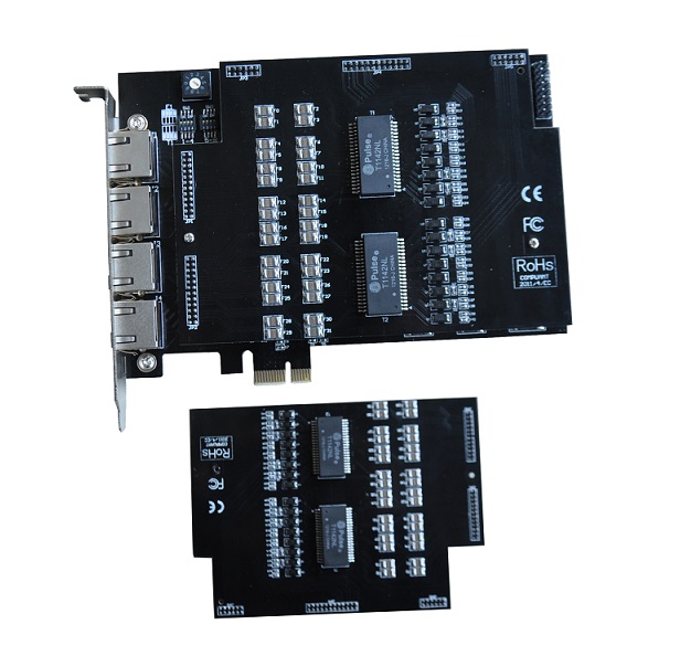 Digium Octal-Span digital T1/E1/J1/PRI PCI-Express x1 card for asterisk trixbox elastix dahdi voip pbx