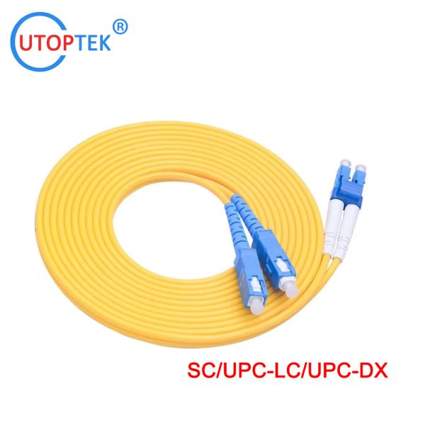SC/FC/ST/LC fiber patch cord 0.9/2.0/3.0mm UPC/APC LSZH1m/2m/3m/5m/10m/50m patch cord cable customized