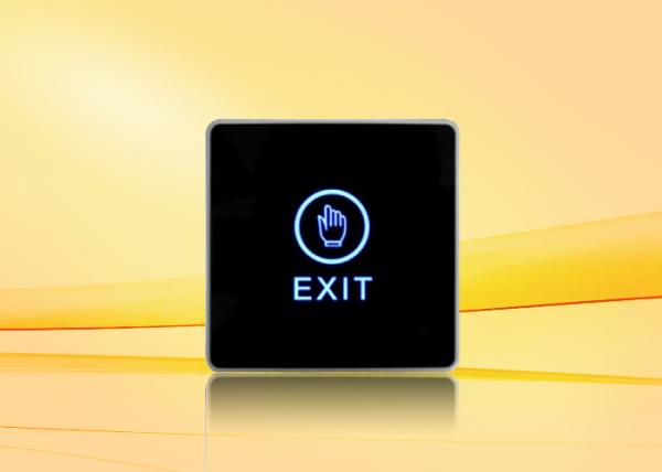 Plastic fireproof Touched Switch Push Button For Access Control With NO / NC /