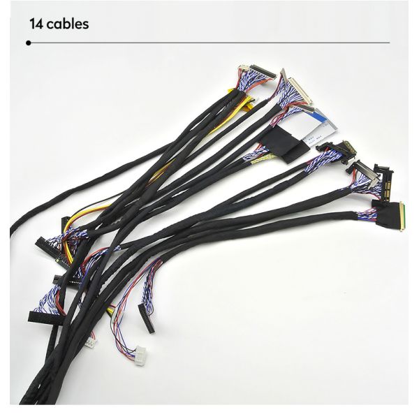 Laptop TV LED LCD Panel Tester Support 7- 84" W LVDS Interface Cables Inverter