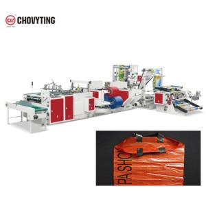 China Die Cut Soft Loop Handle Bag Making Machine 100pcs/min wholesale