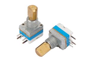 China Precision Single Unit Potentiometer With Push Switch DC 10V Sealing Design wholesale