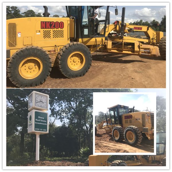 ZF transmission 17ton 220HP Grader For Road Construction