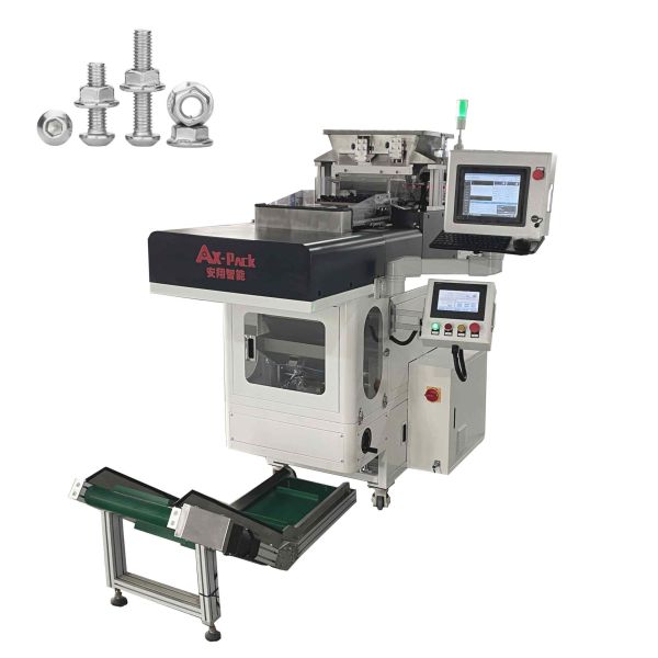 Vision Counting Packing Machine For Screws And Nuts Packaging