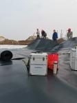 Double Smooth Surface HDPE Geomembrane Welding Machine for High Density