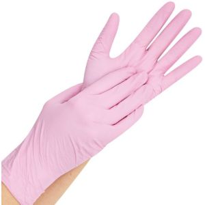 China Disposable Medical Nitrile Gloves 7 Mil Plastic Powder Free wholesale