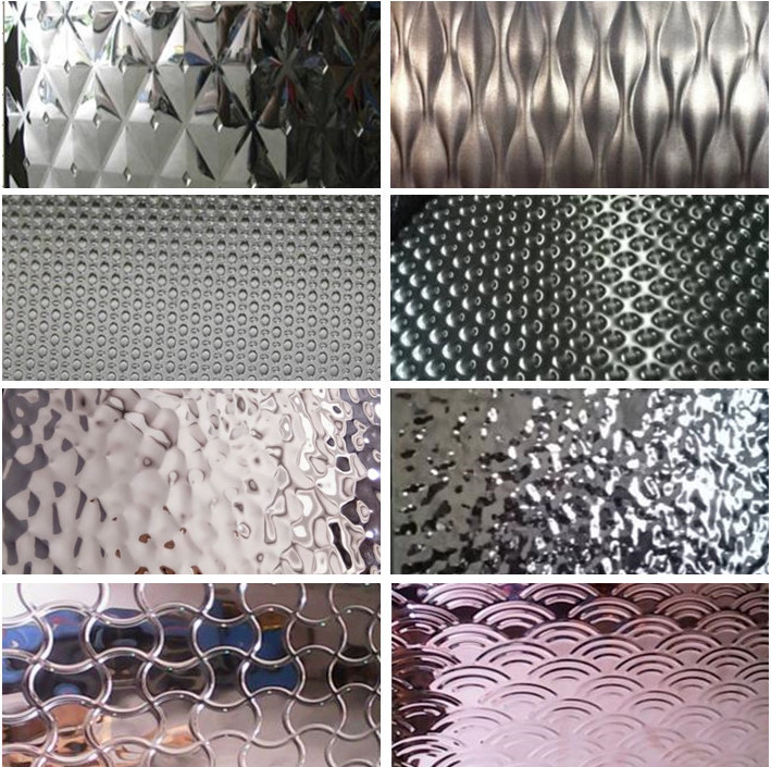 Hammered Stainless Steel Sheets Gold Mirror Finish For Facade Wall Cladding Curtain Wall Ceiling